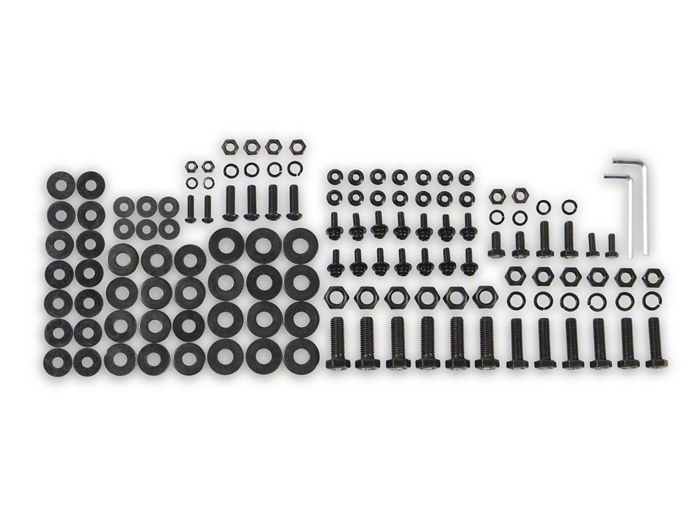 Barricade Replacement Bumper Hardware Kit for T556622 Only (21-23 F-150, Excluding Raptor)