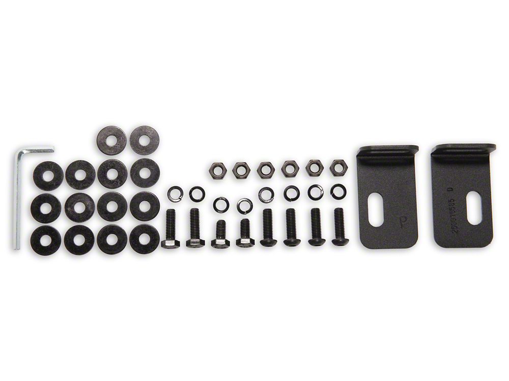 Barricade Replacement Bumper Hardware Kit for T559789 Only (21-23 F-150, Excluding Raptor)