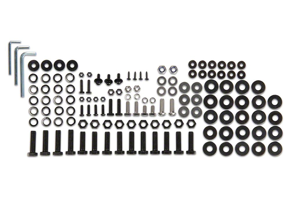 Barricade Replacement Bumper Hardware Kit for T565064 Only (21-23 F-150, Excluding EcoBoost & Raptor)