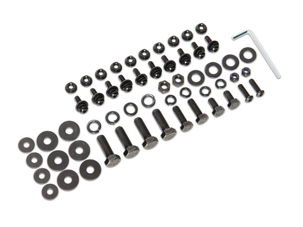 Barricade Replacement Bumper Hardware Kit for T566866 Only (18-20 F-150, Excluding Raptor)
