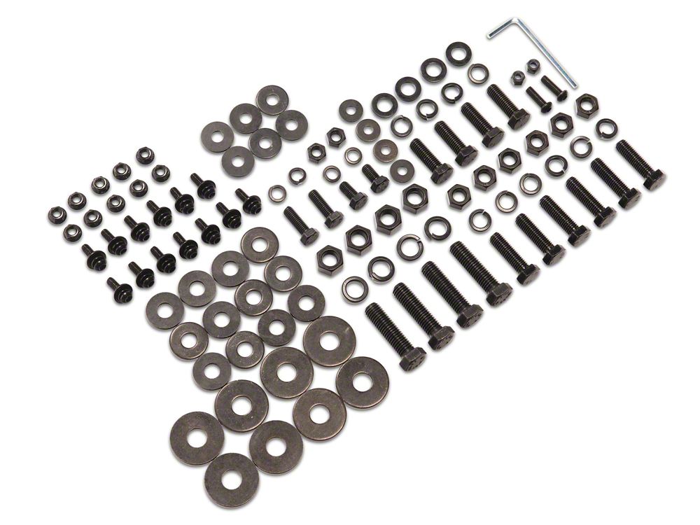 Barricade Replacement Bumper Hardware Kit for T570450 Only (09-14 F-150, Excluding Raptor)