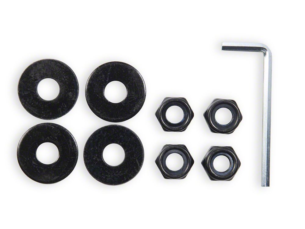 Barricade Replacement Bumper Hardware Kit for T556619 Only (21-24 F-150, Excluding Raptor & Tremor)